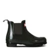 Hunter Women's Original Gloss Chelsea Wellington In Black -Shoes Sales Shop 1 0 1028059 1 1100x