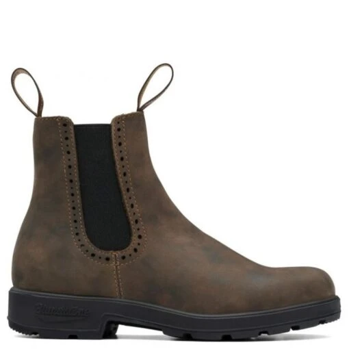 Blundstone Women's Original Hi Top 1351 In Rustic Brown - Image 2