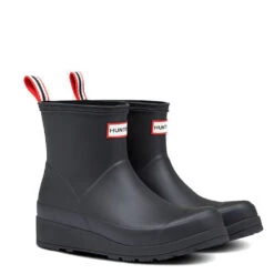 Hunter Women's Original Play Short Rain Boot In Black -Shoes Sales Shop 2 0 20180607141641 prod aw18 org wfs2020rma blk 2 1100x