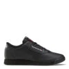 Reebok Women's Princess In Black -Shoes Sales Shop 7344 1 footwear photography side lateral center view white 1100x