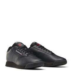 Reebok Women's Princess In Black -Shoes Sales Shop 7344 6 footwear photography front lateral top view white 1100x