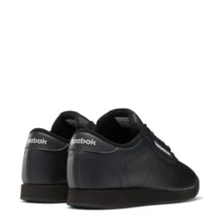 Reebok Women's Princess In Black -Shoes Sales Shop 7344 7 footwear photography back lateral top view white 1100x