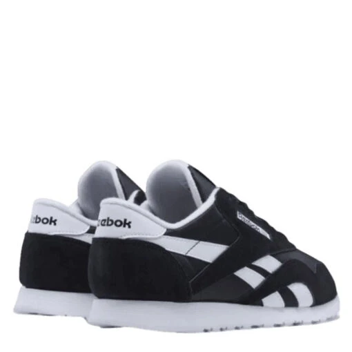 Reebok Women's Classic Nylon In Core Black/Cloud White - Image 3