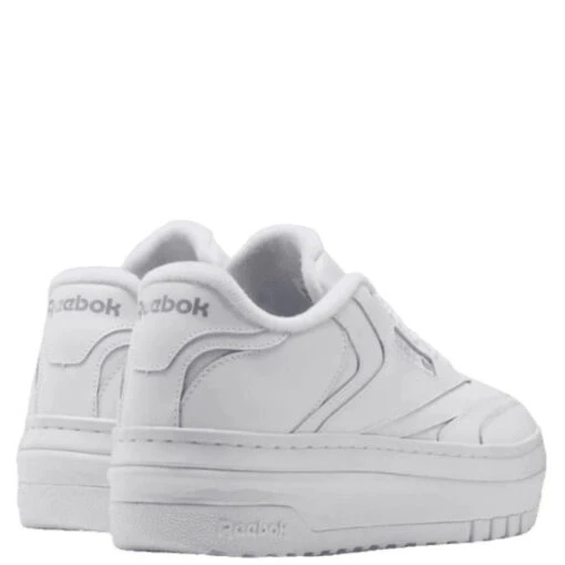Reebok Reebook Women's Club C Extra In Cloud White/Cloud White/Pure Grey 3 - Image 3