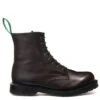 Solovair 8 Eye Derby Boot In Dark Brown Grain -Shoes Sales Shop SV 551 DB SG 118 1 1100x