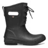 Bogs Women's Amanda II Lace Rain Boot In Black -Shoes Sales Shop bg 72704 001 1030 1 1100x