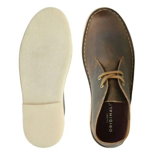 Clarks Women's Desert Boot In Beeswax - Image 4