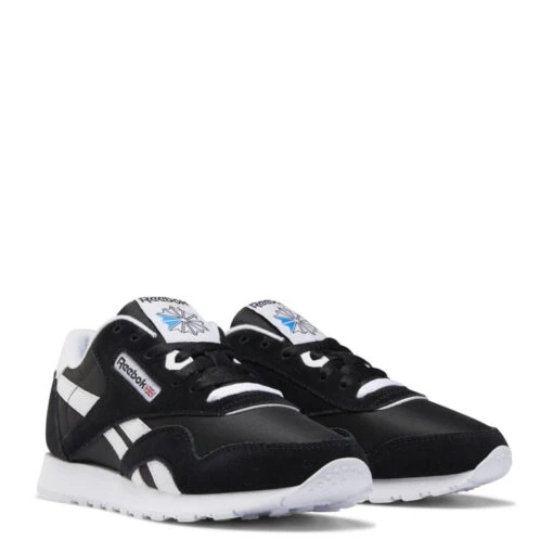 Reebok Women's Classic Nylon In Black/White - Image 4