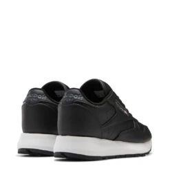 Reebok Women's Classic SP Vegan In Core Black/Pure Grey 7 -Shoes Sales Shop gx8692 6 footwear photography back lateral top view white 1100x