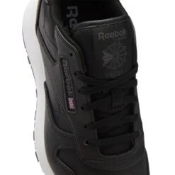 Reebok Women's Classic SP Vegan In Core Black/Pure Grey 7 -Shoes Sales Shop gx8692 8 footwear photography detail view 2 white 1100x