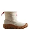 Hunter Women's Intrepid Insulated Short Snow Boots In White Willow/Gum -Shoes Sales Shop ht wfs2108wwu 1069 1 1100x
