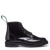 Solovair 6 Eye Astronaut Boot In Black Hi-Shine -Shoes Sales Shop s6969bkg 102 1 1100x