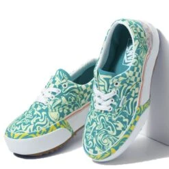 Vans Women's Era Stacked In Wavy Daze Tile Blue -Shoes Sales Shop vn 0a4btoce5 4250 4 1100x