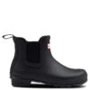 Hunter Women's Original Insulated Chelsea Boots In Black -Shoes Sales Shop wfs1003rma 1100x